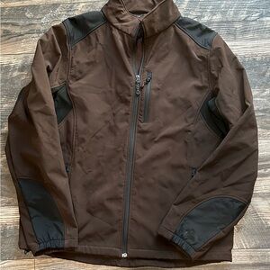 Black Diamond Men's Brown and Black Jacket